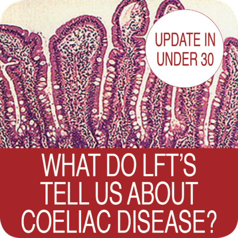 Update in Under 30 – What do LFTs tell us About Coeliac Disease? (≤30 min audio)