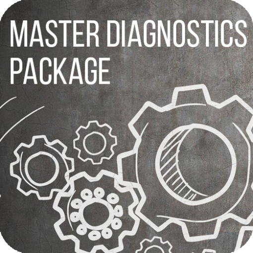 Master Diagnostics Package includes Immunology, LFTs, Advanced Sex Hormones, Thyroid & Adrenal