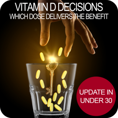 Could A Calculation For Vit D Dosing Be The Answer?