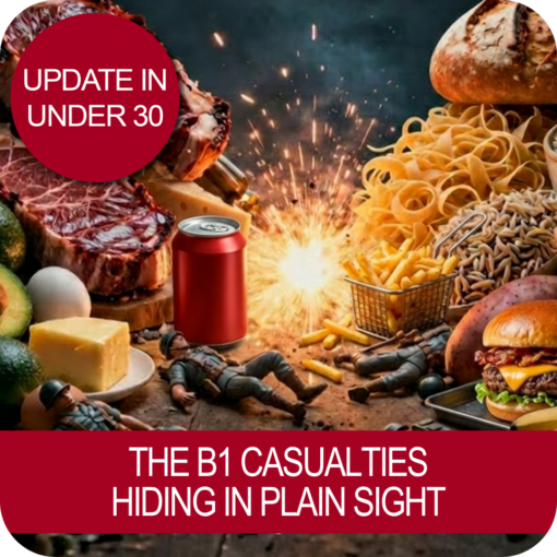 Update in Under 30: The B1 Casualties Hiding in Plain Sight